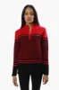 Canada Weather Gear Front Zip Pullover Sweater - Red sold by Fairweather