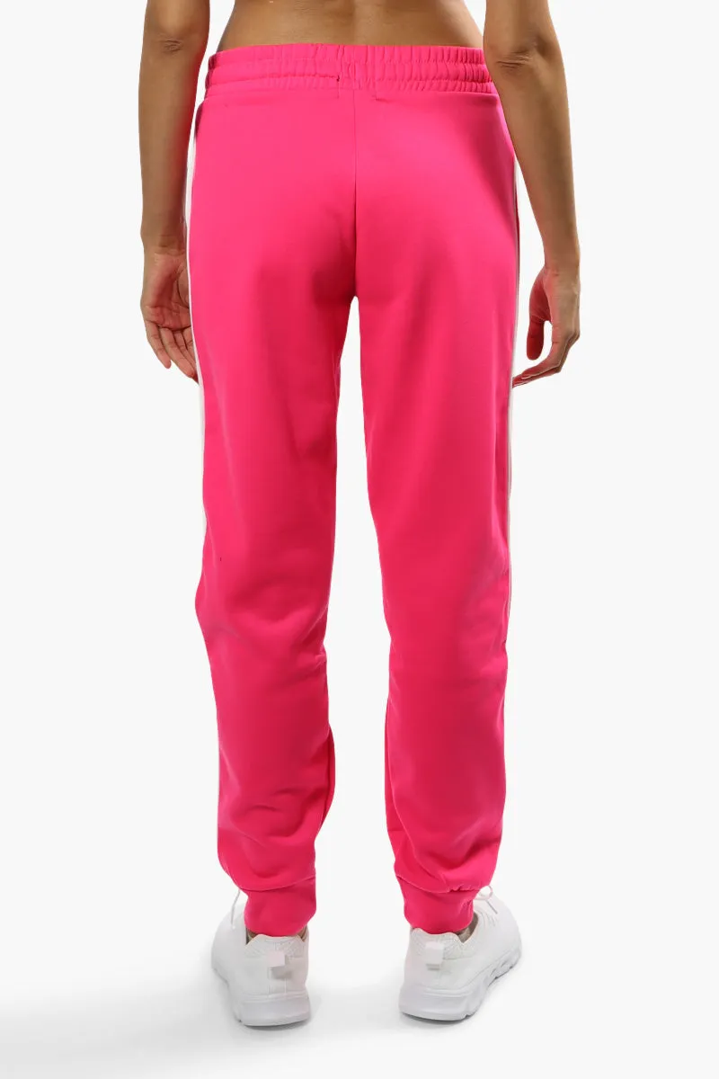 Fahrenheit Solid Piping Detail Joggers - Pink sold by Fairweather product image thumbnail 4