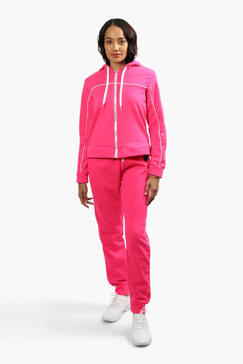 Fahrenheit Solid Piping Detail Joggers - Pink sold by Fairweather product image thumbnail 2