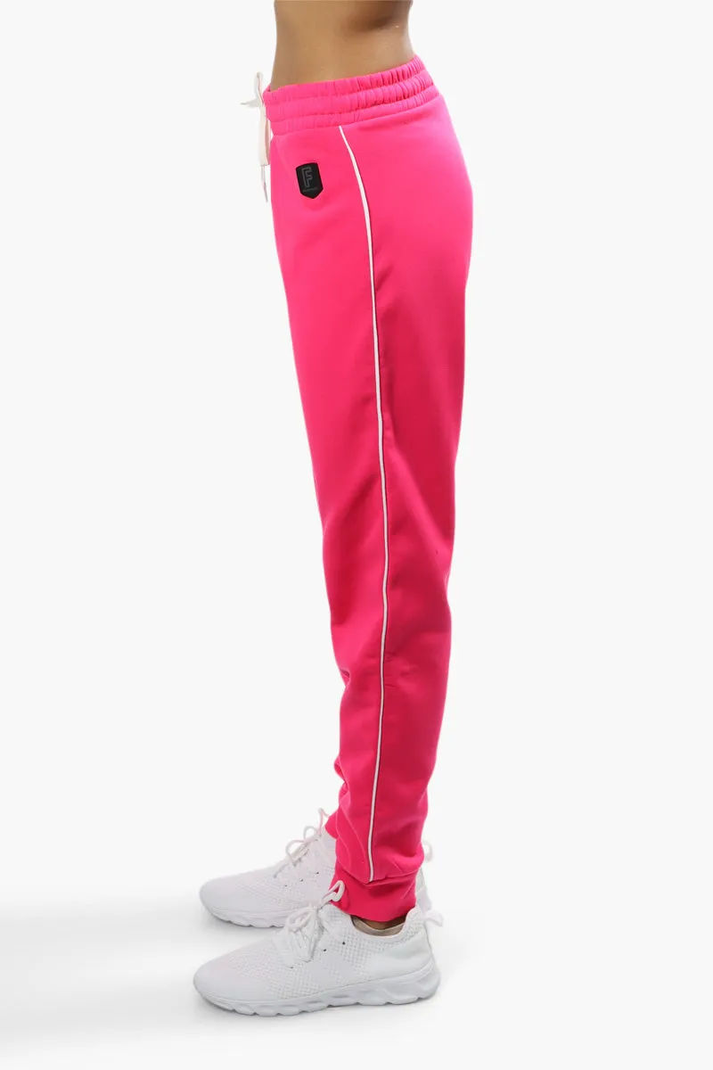 Fahrenheit Solid Piping Detail Joggers - Pink sold by Fairweather product image thumbnail 3