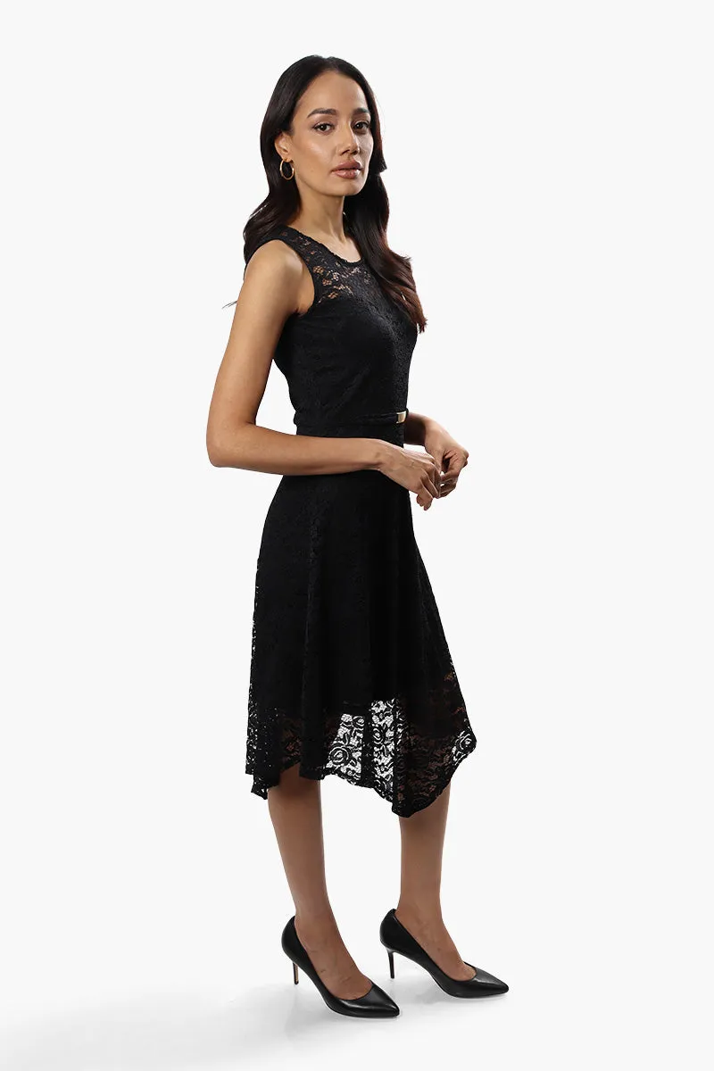 Limite Sleeveless Lace Cocktail Dress - Black sold by Fairweather product image thumbnail 2