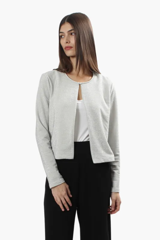 Limite Single Button Open Cardigan - Grey sold by Fairweather