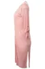 Solid Side Slit Open Cardigan - Pink sold by Fairweather