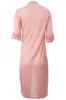 Solid Side Slit Open Cardigan - Pink sold by Fairweather