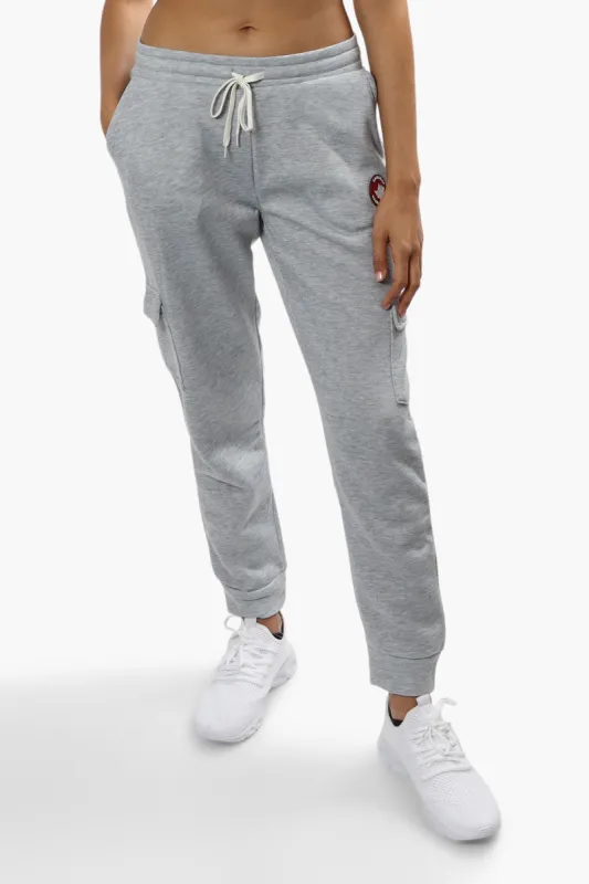 Canada Weather Gear Tie Waist Cargo Joggers - Grey sold by Fairweather