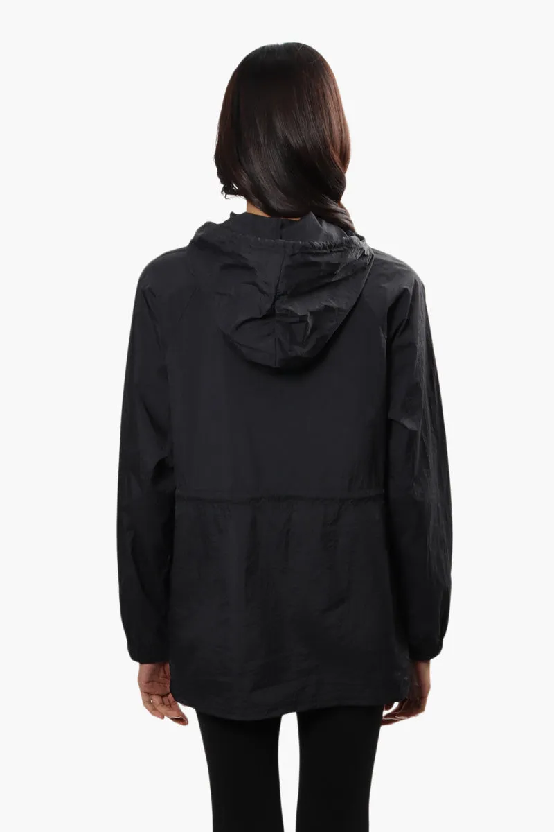 Canada Weather Gear Hooded Windbreaker Lightweight Jacket - Black sold by Fairweather product image thumbnail 4