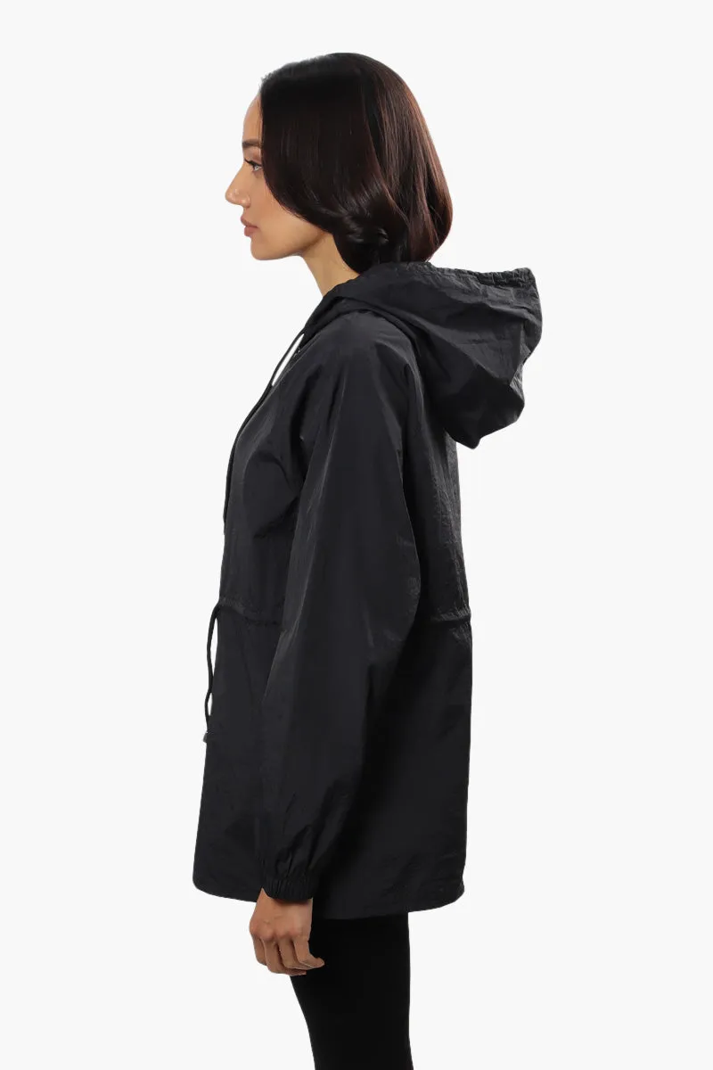 Canada Weather Gear Hooded Windbreaker Lightweight Jacket - Black sold by Fairweather product image thumbnail 3