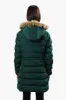 Canada Weather Gear Tie Waist Puffer Parka Jacket - Green sold by Fairweather
