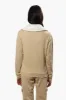 Canada Weather Gear Solid Half Zip Sweatshirt - Beige sold by Fairweather