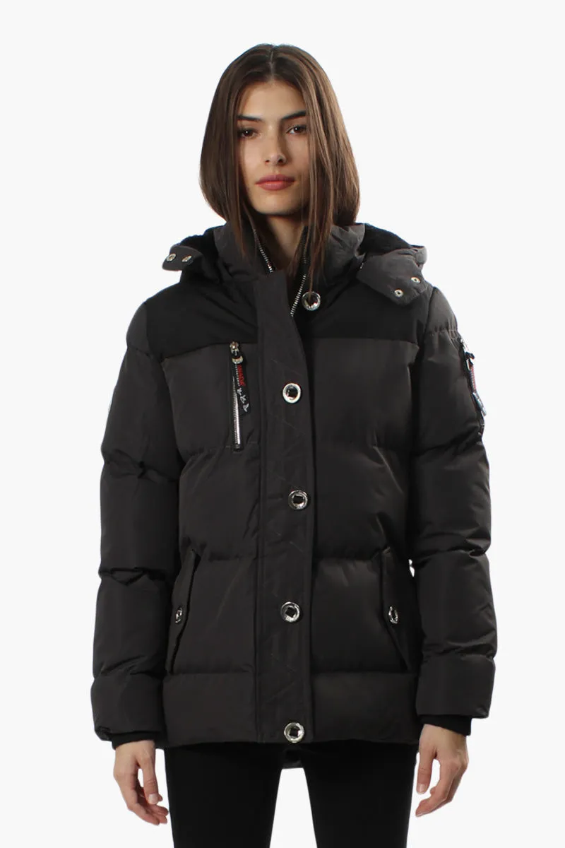 Canada Weather Gear Flap Pocket Parka Jacket - Grey sold by Fairweather