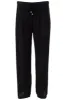 Solid Tie Waist Crinkle Pants - Black sold by Fairweather