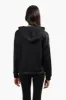 Super Triple Goose Solid Mesh Detail Hoodie - Black sold by Fairweather