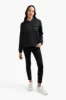 Super Triple Goose Solid Mesh Detail Hoodie - Black sold by Fairweather