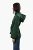 Fahrenheit Front Button Belted Lightweight Jacket - Green sold by Fairweather