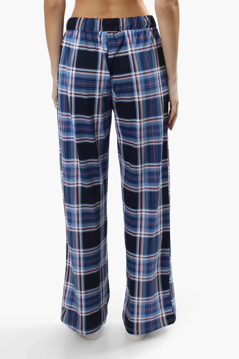 Canada Weather Gear Plaid Print Pajama Pants - Blue sold by Fairweather product image thumbnail 4