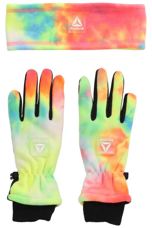 Reebok Tie Dye Glove Hat Set - Multi sold by Fairweather