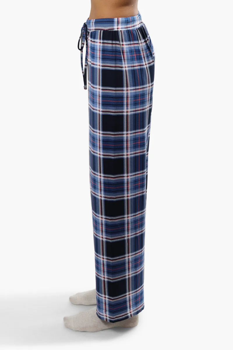 Canada Weather Gear Plaid Print Pajama Pants - Blue sold by Fairweather product image thumbnail 3