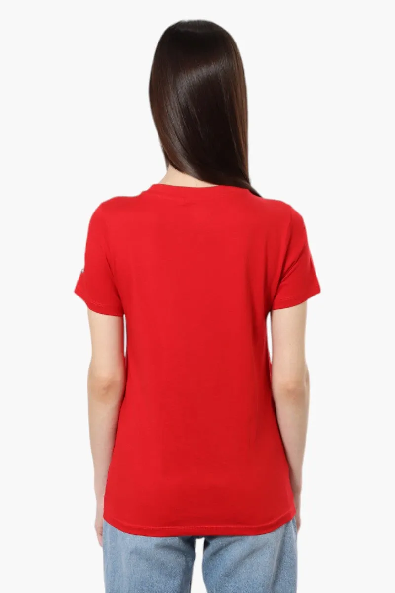 Canada Weather Gear Canada Print Tee - Red sold by Fairweather product image thumbnail 4