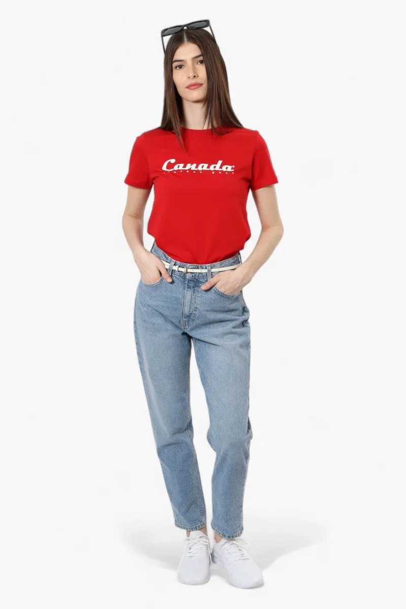 Canada Weather Gear Canada Print Tee - Red sold by Fairweather product image thumbnail 2