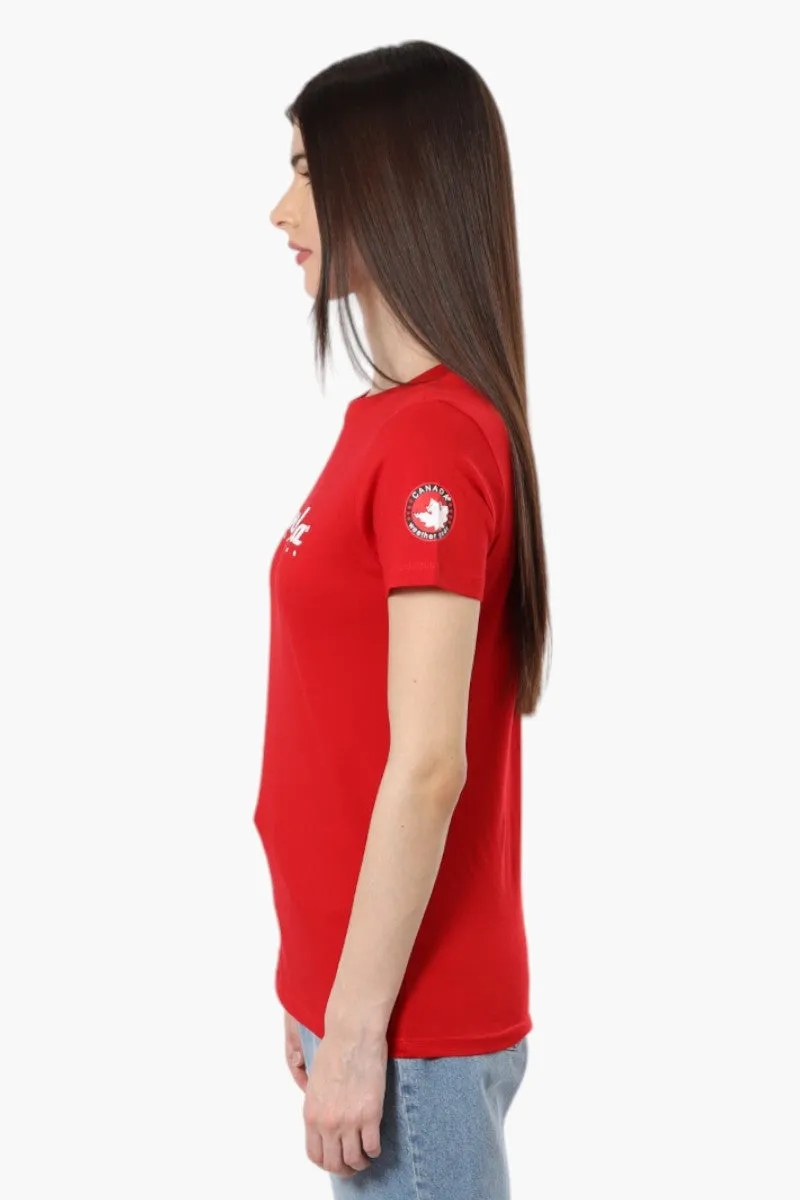 Canada Weather Gear Canada Print Tee - Red sold by Fairweather product image thumbnail 3