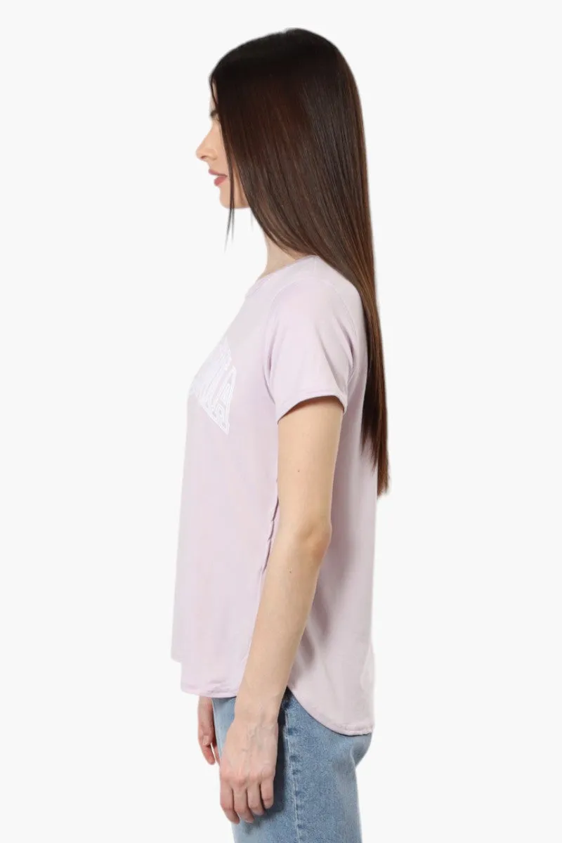 Magazine California Print Tee - Lavender sold by Fairweather product image thumbnail 3