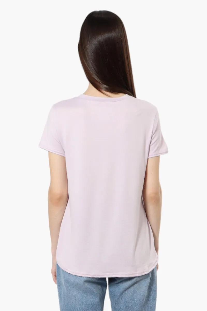 Magazine California Print Tee - Lavender sold by Fairweather product image thumbnail 4