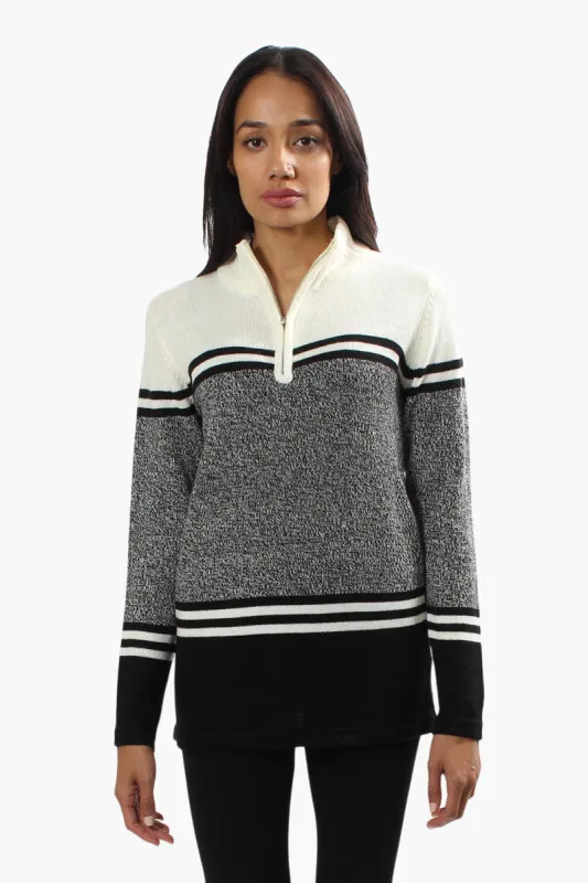 Canada Weather Gear Front Zip Pullover Sweater - Grey sold by Fairweather
