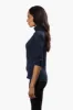 International INC Company Mock Neck Long Sleeve Top - Navy sold by Fairweather
