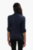 International INC Company Mock Neck Long Sleeve Top - Navy sold by Fairweather