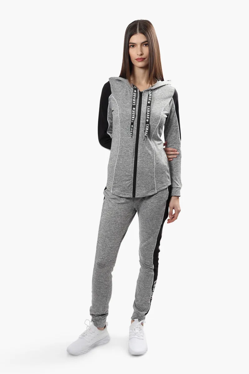 Canada Weather Gear Front Zip Piping Detail Hoodie - Grey sold by Fairweather product image thumbnail 2