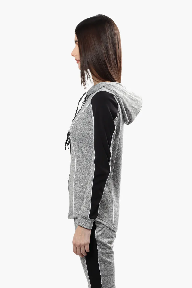 Canada Weather Gear Front Zip Piping Detail Hoodie - Grey sold by Fairweather product image thumbnail 3