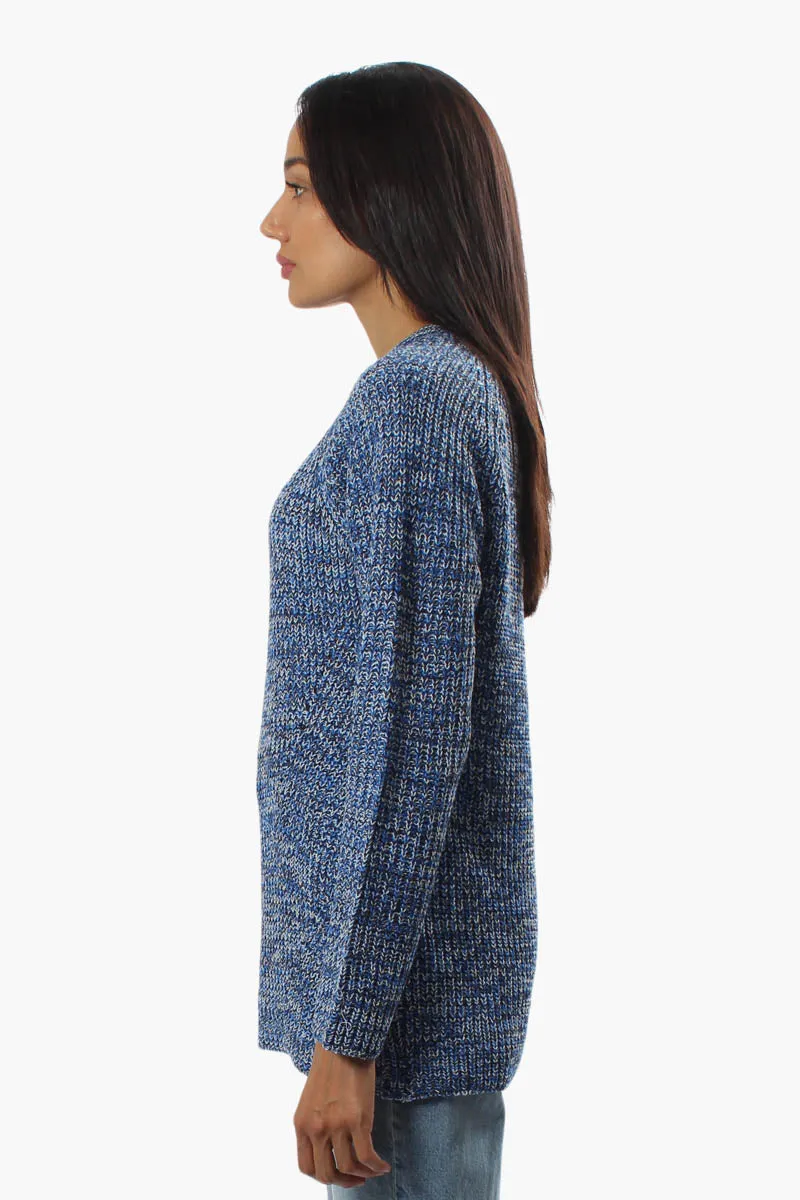 International INC Company Knit Crewneck Pullover Sweater - Blue sold by Fairweather product image thumbnail 3