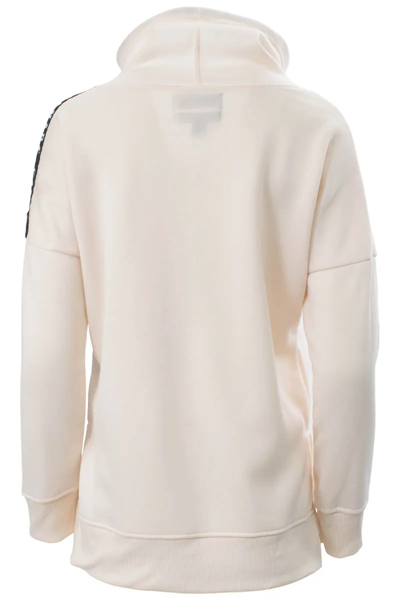 Canada Weather Gear Side Slit Mock Neck Sweatshirt - Blush sold by Fairweather product image thumbnail 3