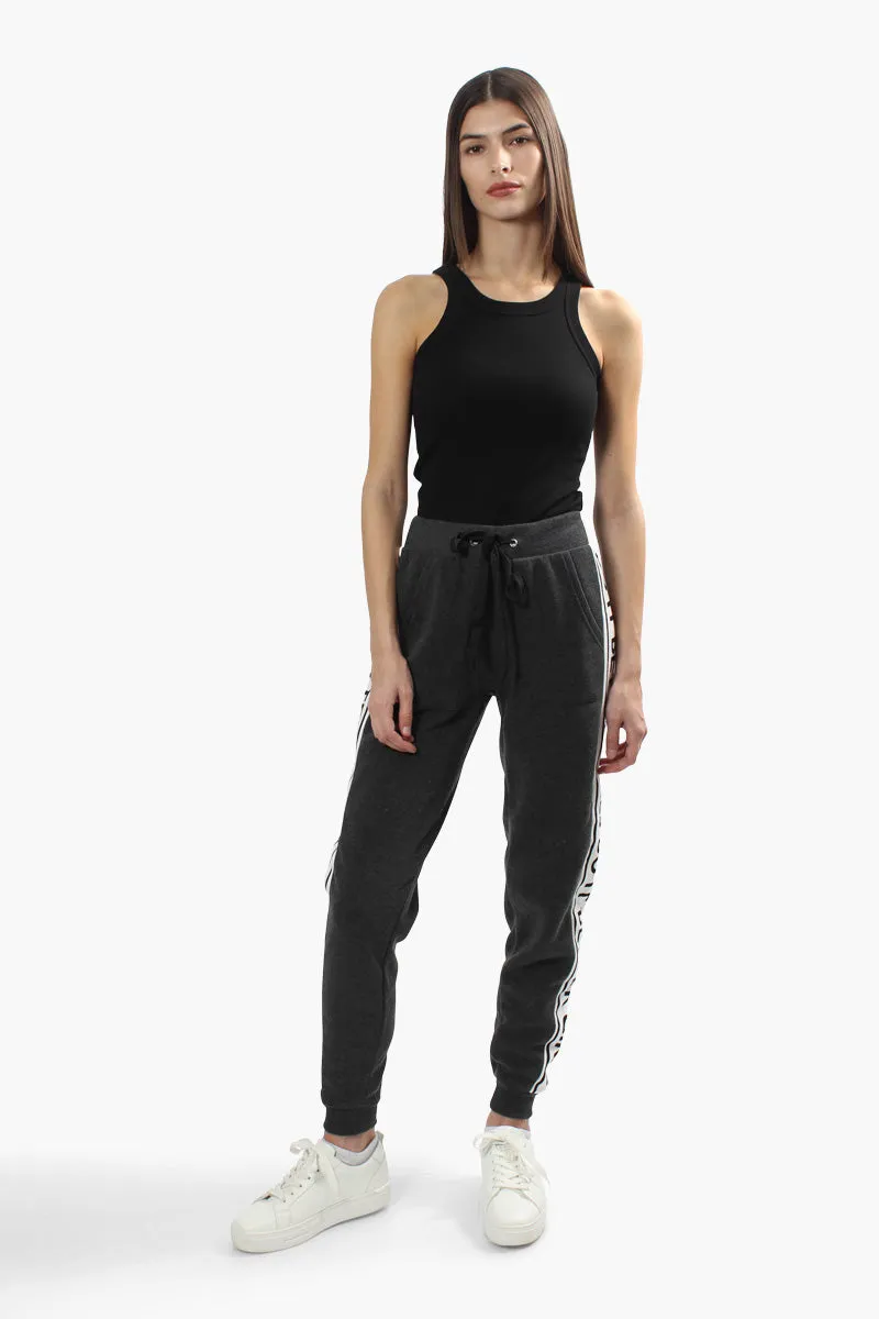 New Look Solid Side Print Joggers - Grey sold by Fairweather product image thumbnail 2