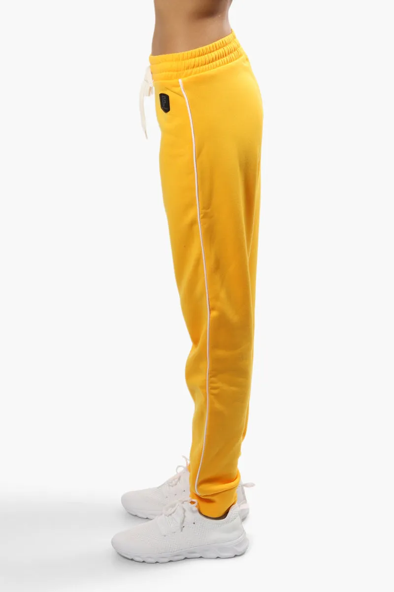 Fahrenheit Solid Piping Detail Joggers - Yellow sold by Fairweather product image thumbnail 3