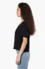 Magazine V-Neck Bell Sleeve Blouse - Black sold by Fairweather