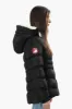 Canada Weather Gear Sherpa Hood Bomber Jacket - Black sold by Fairweather