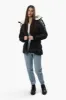 Canada Weather Gear Sherpa Hood Bomber Jacket - Black sold by Fairweather
