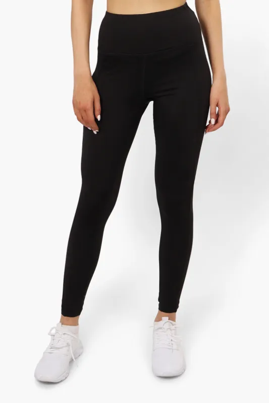 New Look Basic Side Pocket Leggings - Black sold by Fairweather