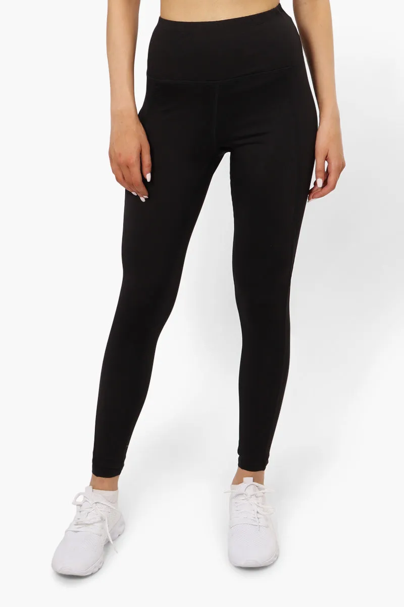 New Look Basic Side Pocket Leggings - Black sold by Fairweather