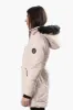 Oppenheimer Curve Stitch Parka Jacket - Pink sold by Fairweather