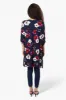International INC Company Floral Roll Up Sleeve Cardigan - Navy sold by Fairweather
