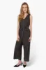 Beechers Brook Striped Sleeveless Jumpsuit - Black sold by Fairweather