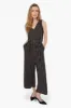 Beechers Brook Striped Sleeveless Jumpsuit - Black sold by Fairweather