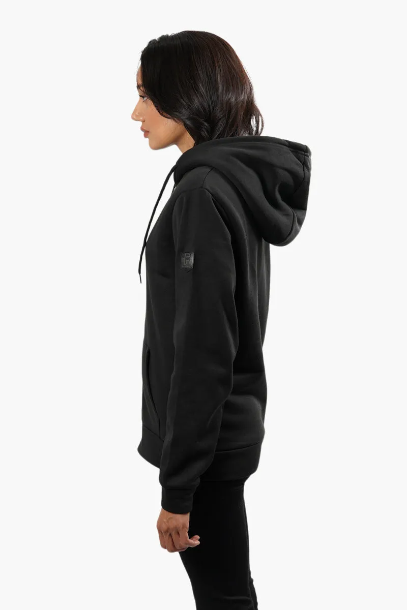 Fahrenheit Sherpa Lined Front Zip Hoodie - Black sold by Fairweather product image thumbnail 3