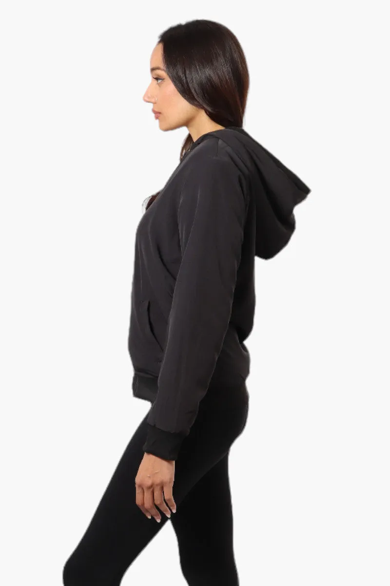 Fahrenheit Hooded Fleece Lined Windbreaker Lightweight Jacket - Black sold by Fairweather product image thumbnail 3