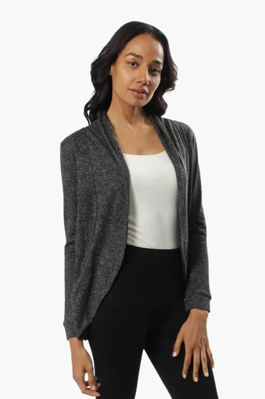 Runaway Bay Long Sleeve Open Cardigan - Grey sold by Fairweather