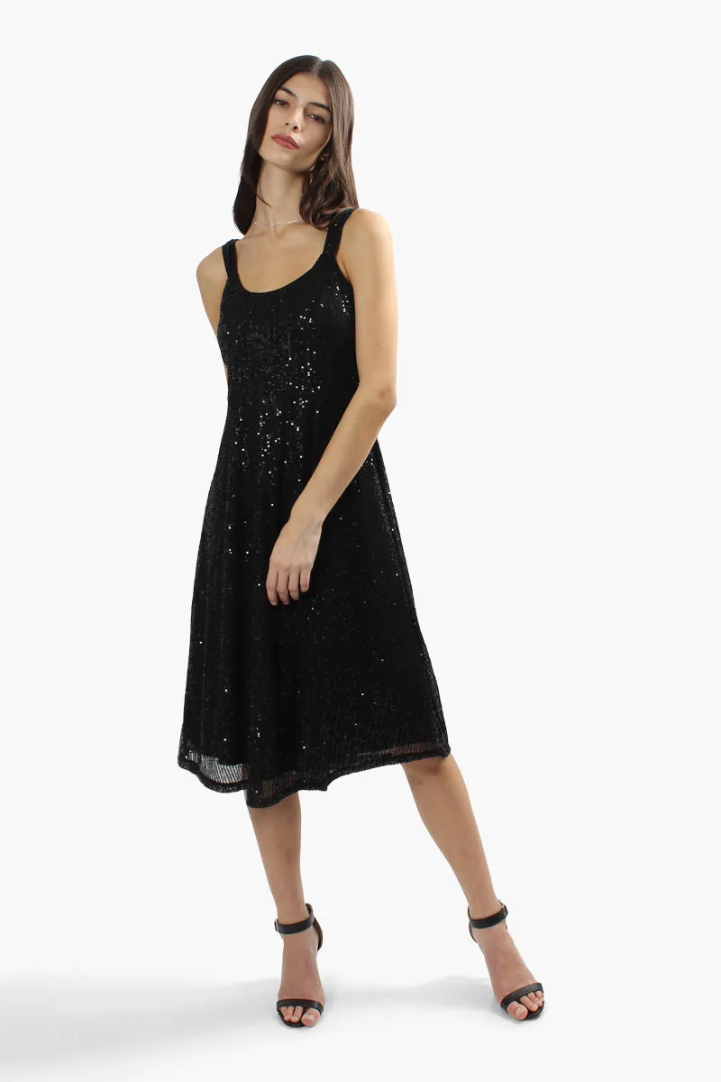 Limite Sleeveless Sequin Cocktail Dress - Black sold by Fairweather product image thumbnail 2