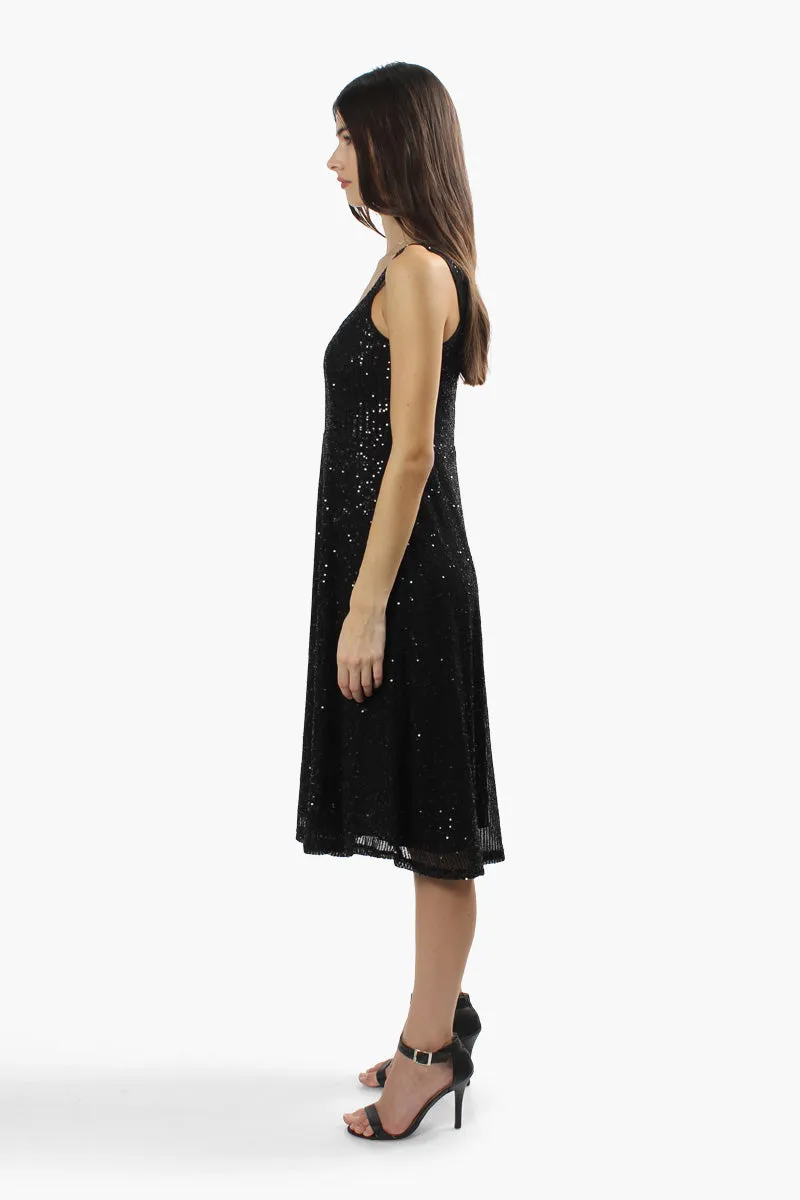 Limite Sleeveless Sequin Cocktail Dress - Black sold by Fairweather product image thumbnail 3