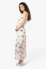 Limite Butterfly Pattern Sleeveless Tank Maxi Dress - White sold by Fairweather